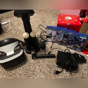 Sony PlayStation VR Set with Black and White Headset